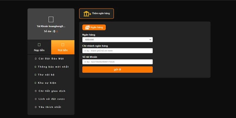 Hướng dẫn các bước rút tiền cực nhanh cho tất cả hội viên cá cược
